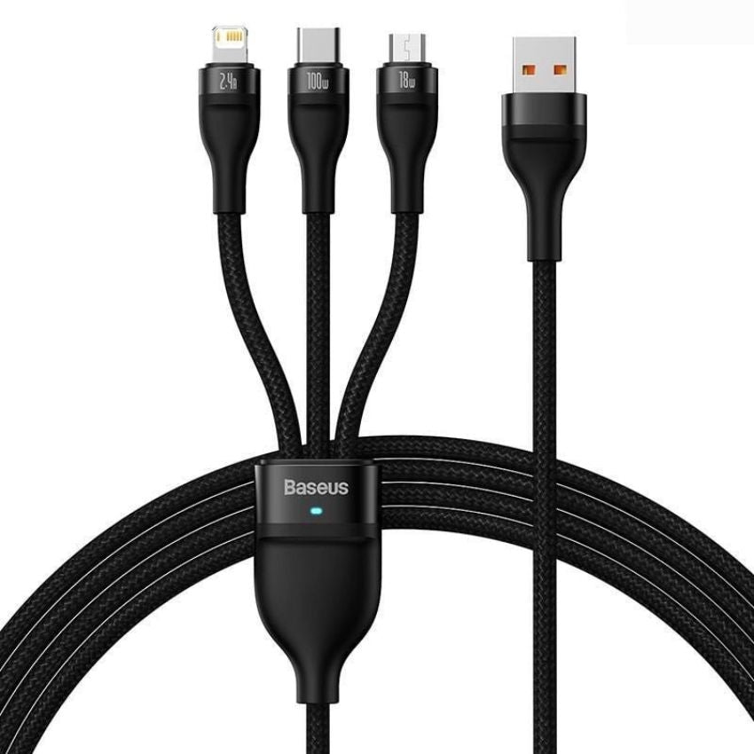 3-in-1 multi-function charging cable